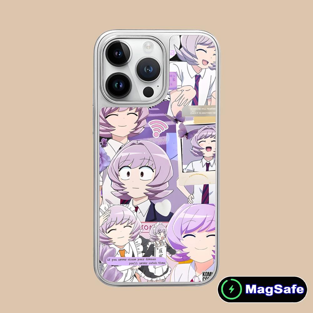 Anime Najimi Osana Mobile Phone Case for iPhone 17 16 15 14 13 12 11 Air Pro Max Plus Magsafe Silver Plating Colorful Cover