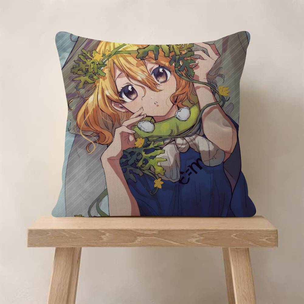 Anime DDrSSTONE cool pillow cover sofa cushion cover home room decoration children gift