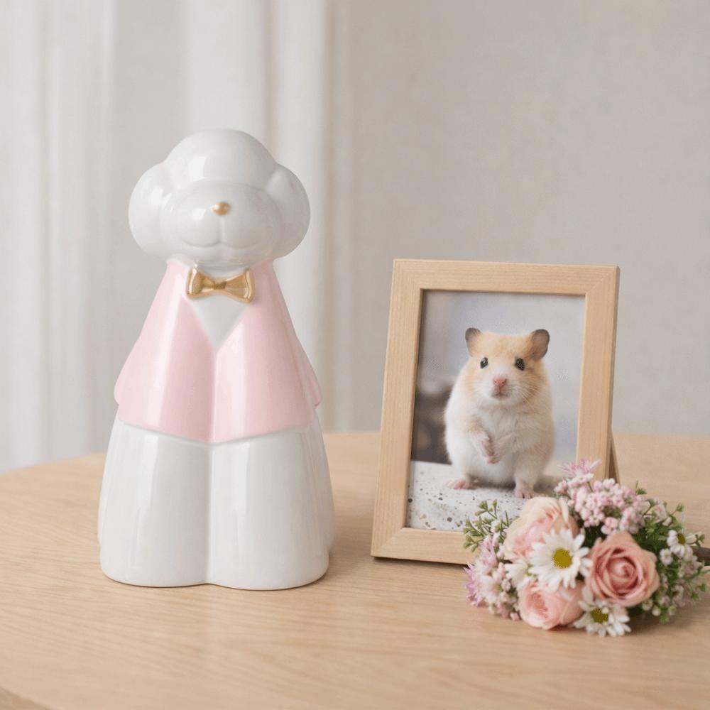 Moisture-proof Pet Memorial Urn Dog Shape Cat Funeral Urn Pet Ashes Storage Box  Pet Supplies