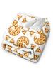 Cool Fun Pepperoni Pizza and Slices Graphic Throw Blanket  Soft Warm Quality for Kids Boys Girls Bedspread for Spring Outdoor Us