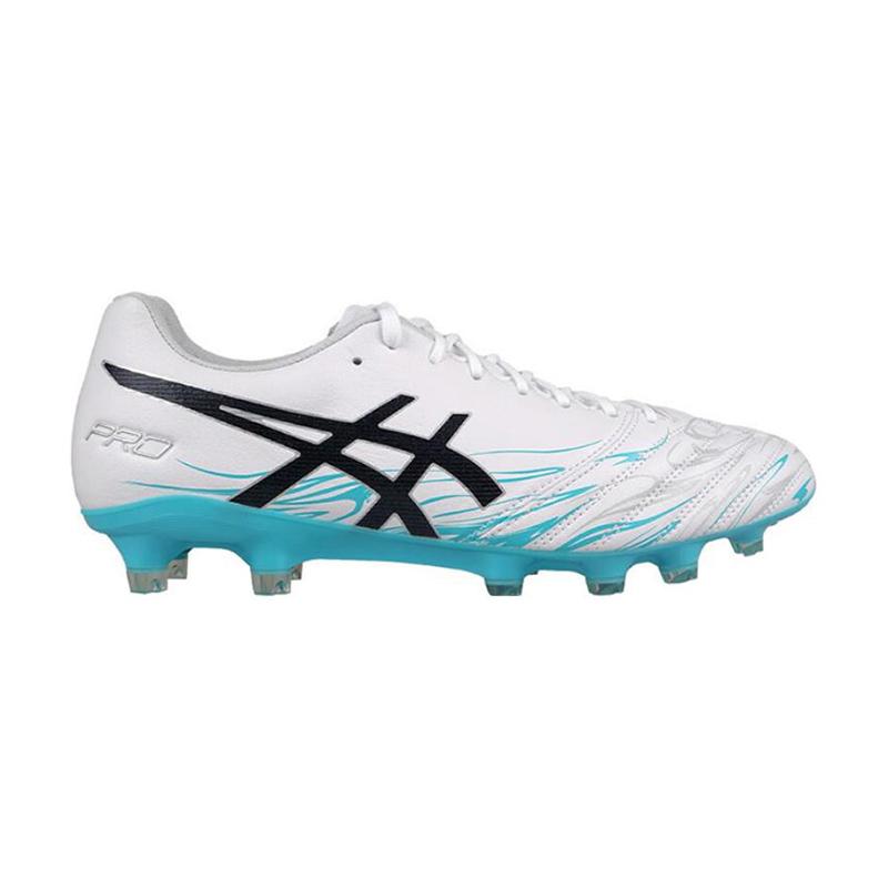 Asics Ds Light X-Fly Pro Rund Tå Komfortabel High-End Naturgress Hg (Gummi Korte Pigger) Fotballsko Herre Fotballsko Hvit Svart 1101A049-100