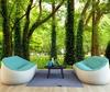 Green Park Forest Wall Mural Tall Trees Nature Landscape Wallpaper Home Decor
