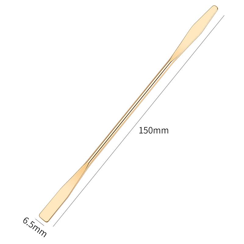 

Нейл-арт Тени для век Крем Палочка для перемешивания Нержавеющий металл Инструмент для перемешивания геля Шпатель Игла Аксессуары для ногтей и Инструменты для смешивания пигментов золотой