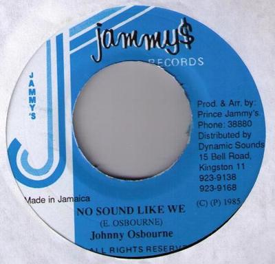 7-tums Skiva JOHNNY OSBOURNE - No Sound Like We NONE Jammy's Records Jamaica Reggae, Ska & Dub Begagnad