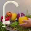G1/2in Plastic Single Cold Rotating Kitchen Sink Water Faucet Vertical Water Tap for Home