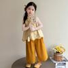 Girls' Summer Style Chinese Style Set 2026 New Hanfu Baby New Chinese Style Sleeveless Top Wide Leg Pants Summer Tang Dress