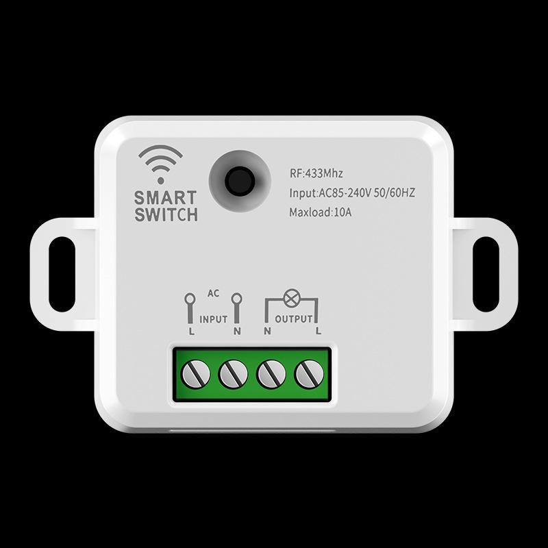 220V Wireless Remote Control Switch, No Wiring Needed, Master-Slave & Dual Control, Flexible Placement