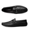 2024 Handgefertigte Herrenschuhe aus echtem Leder Luxusmarke Italienische Casual Herren Slipper Atmungsaktive Fahrschuhe Slipper Mokassins Retro