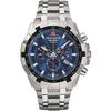 By Grovana Ceas de bărbați Star Fighter Chronograph Blue Dial Quartz 7043.9135 100M