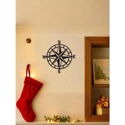 Antique Brass Nautical Compass Wall Art Coastal Home Decor