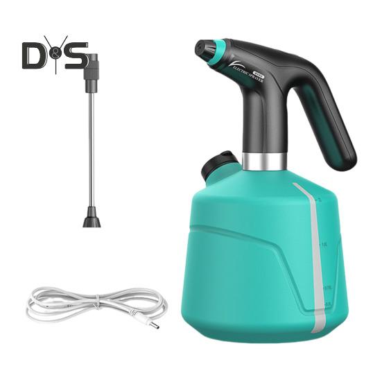 2L Electric Spray Bottle USB Rechargeable Garden Sprayer with Adjustable Nozzle Multi-function Spray Bottle with Battery Indicator for Watering