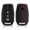 For SsangYong Kyron 2 Sanka Actyon Korando Tivoli Silicone Car Key Case Cover Protector Shell Fob Holder Keyless Accessories