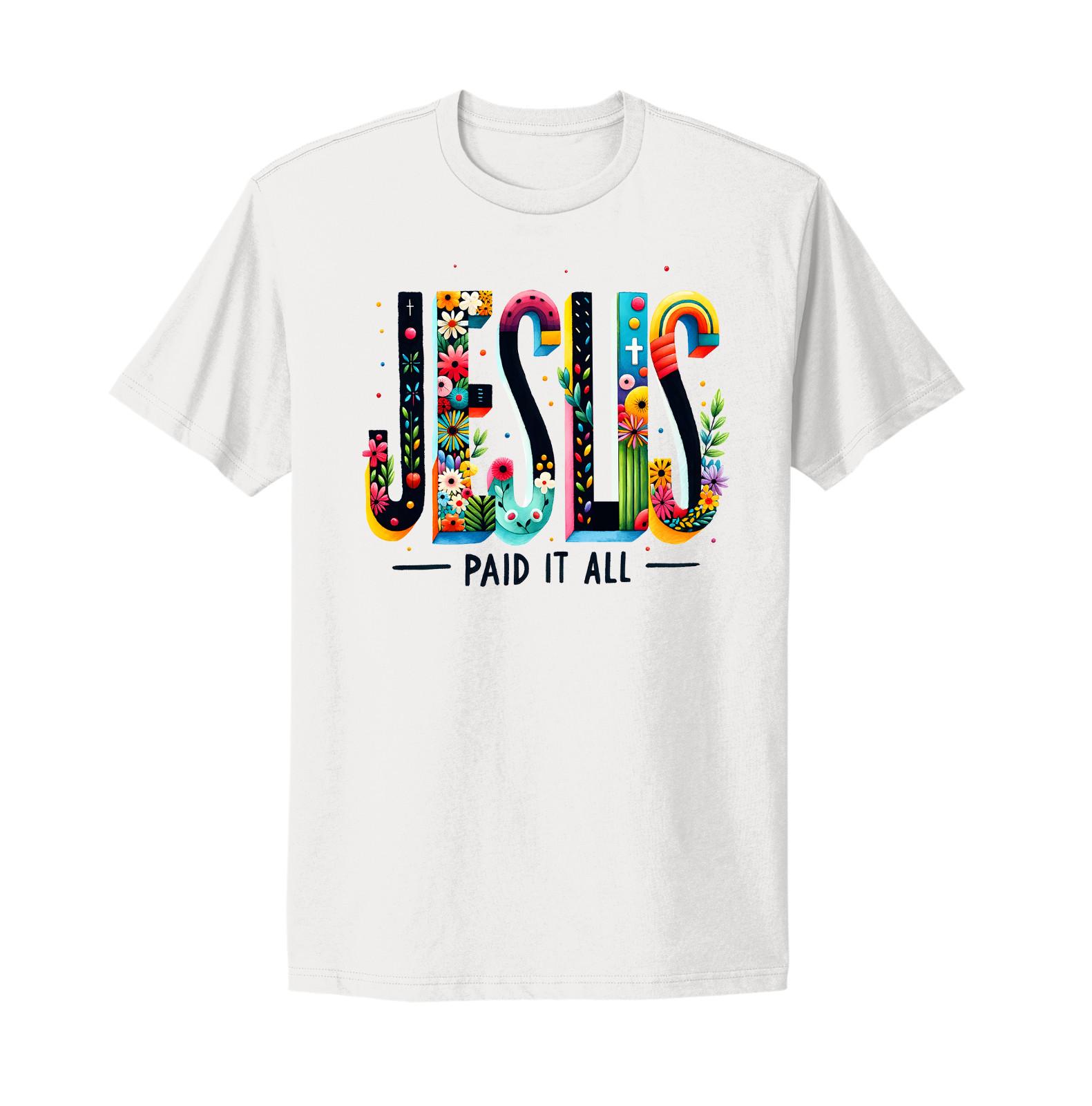 Jesus Cross T-shirt Christian Religious Bible Faith Christ Church Gift T-shirt 7 XXXXL