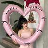 1set 40-Inch Bow Happy Birthday Hollow Heart Aluminum Film Balloon Set Birthday Party Decoration Photo Props