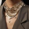 Bling Necklace Scarf Necklace Sequin Neckties Elegant Female Jewelry Ornament