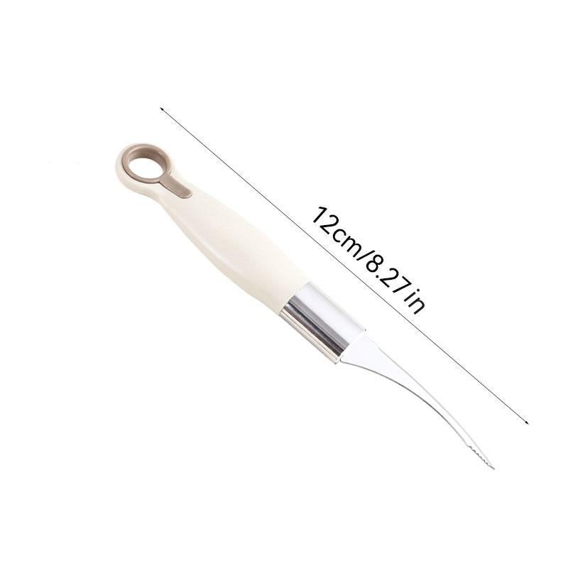 Stainless Steel Manual Shrimp Peeler With Plastic Handle Multi-functional Kitchen Seafood Gadget Shrimp Deveining Tool