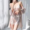 Neue Frühjahrs- und Sommer-Eisseiden-Pyjamas für Damen, Träger-Pyjamas, dünne lange Röcke, Nachthemden, Promi-Stil zweiteilige Loungewear