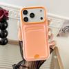 Applicable To iPhone17ProMax Skin Card Bag, Mobile Phone Case, Apple 16Pro Card 14 Anti-drop Protective Case.