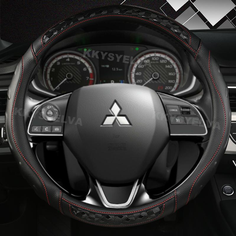 Auto-Lenkradabdeckung für Mitsubishi Outlander Mirage ASX 2012– Eclipse Cross 2017– L200 2015–2017