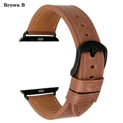 WatchBand For Apple Watch 4 Band 44mm 40mm Genuine Leather Watch Accessories Watchbands Apple Watch Strap 42mm 38mm Series 1 2 3 4