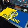 Benutzerdefinierter Name Leeds United Mauspads Großes Gaming-Tischkissen Rutschfestes Laptop-Tablet Großes Mauspads XXL Matte Mini-PC-Spielmatte Mit Schlosskante_XIA