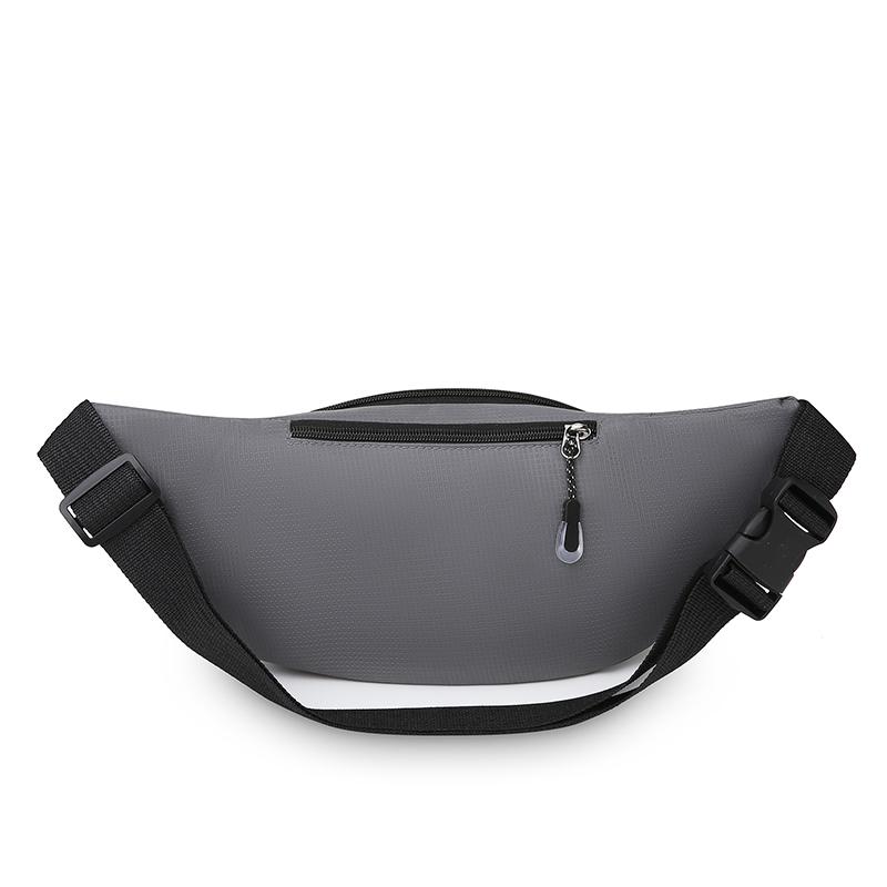 Men's Large Capacity Fitness Waist Pack Portable Anti Theft Ultra Thin Small Chest Bag Sports Outdoor Leisure Running Waist Bag