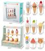 Wooden Ice Cream Stand: Pretend Play Kiosk for Kids and Parents