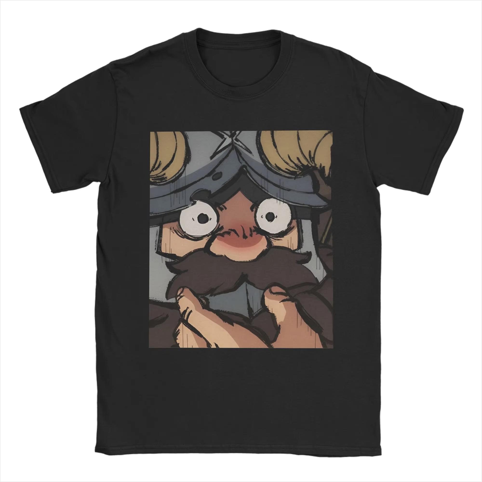 

Delicious in Dungeon Anime T-Shirts Short Sleeve Vintage Tshirt Summer 100% Cotton Crewneck Oversized Top Tees Funny Clothes S