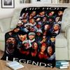 3D Legend Star Hip Hop Rapper Kunstdecke, Weiche Überwurfdecke für Zuhause Schlafzimmer Bett Sofa Picknick Reise Büro Abdeckdecke Kinder
