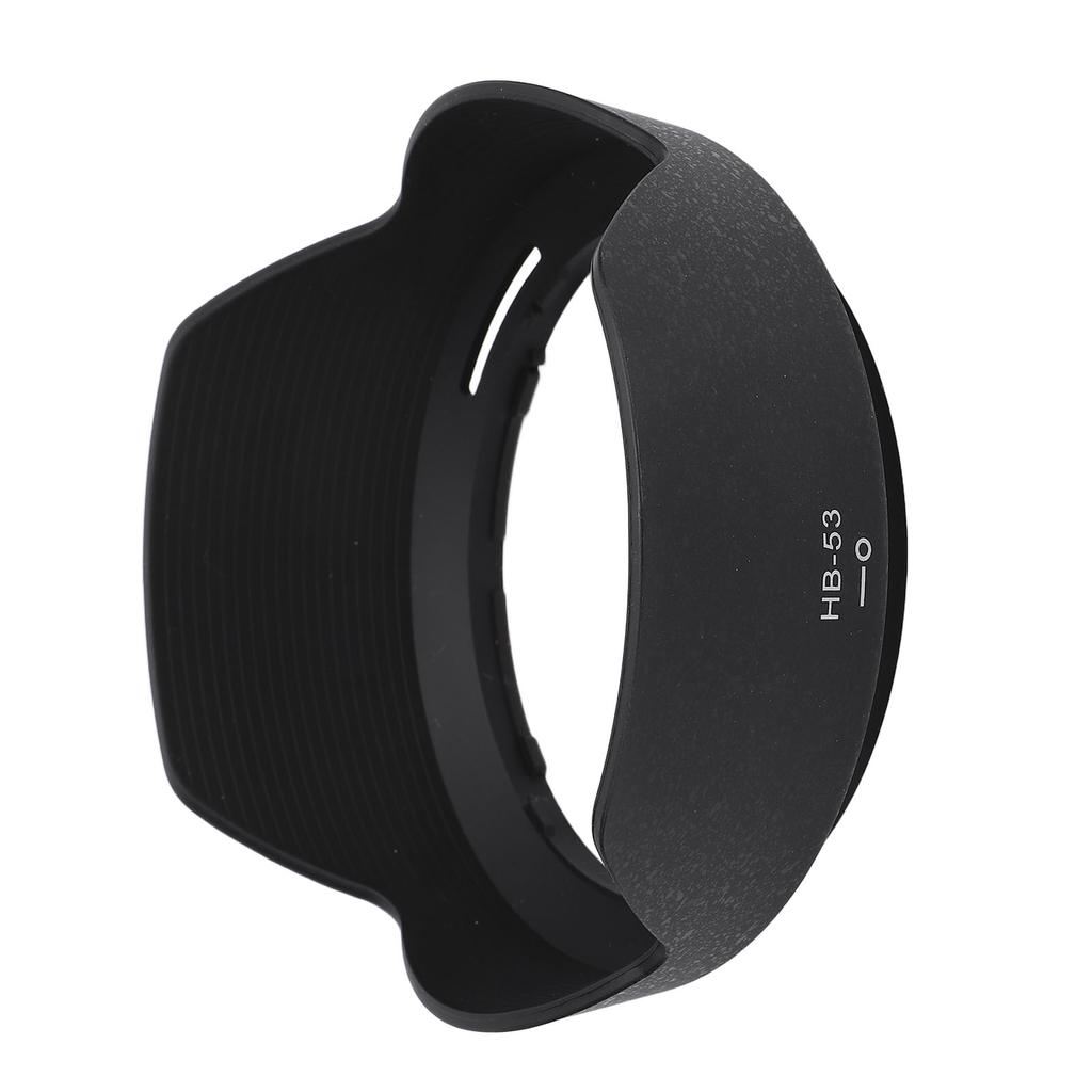 HB-53 Gegenlichtblende Kunststoff Sonnenblende Abdeckung mit 77mm Objektivdeckel für AF-S 24-120mm F4G ED VR Micro