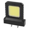 Compact 14W LED Lantern for 20V 21V Batteries Plastic Metal Housing Red Black