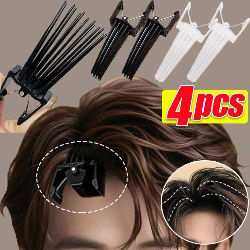 Quick Styling Fluffy Hairpin Volumizing Hair Clips Styling Tools No Heat Bangs Curling Roller Fixed Shape Korean Unisex Headwear