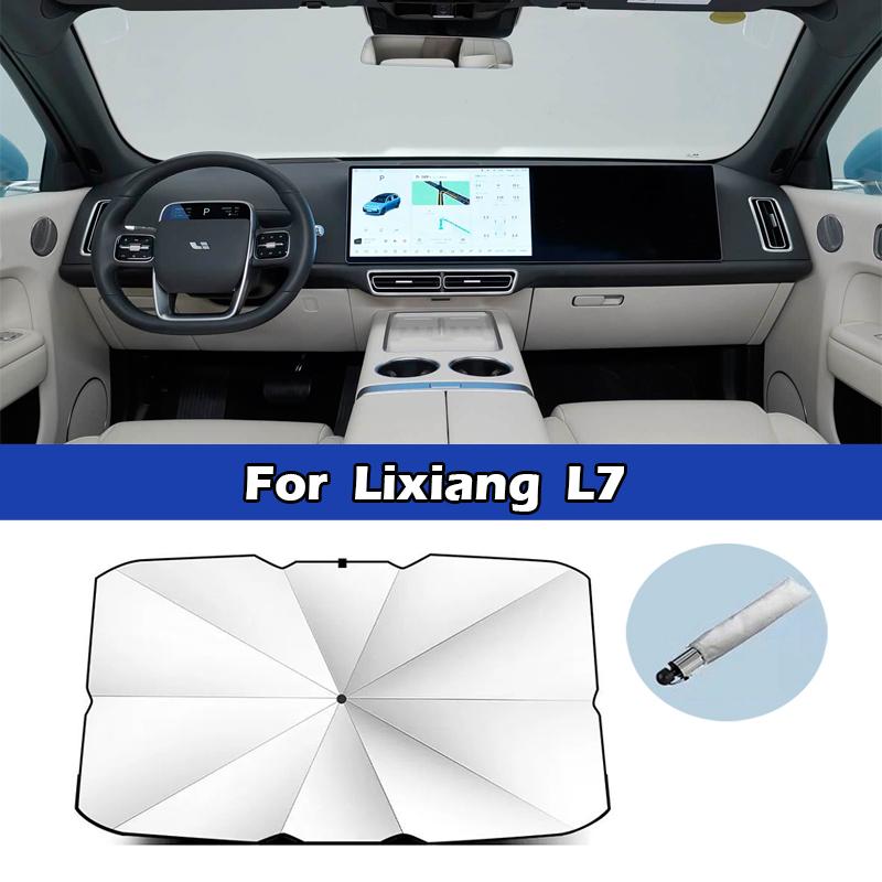 Car Sunshade Umbrella for Leading Ideal LiXiang L6 L7 L8 L9 ONE Front Windshield UV Protection Cover Car Sunscreen Accessories