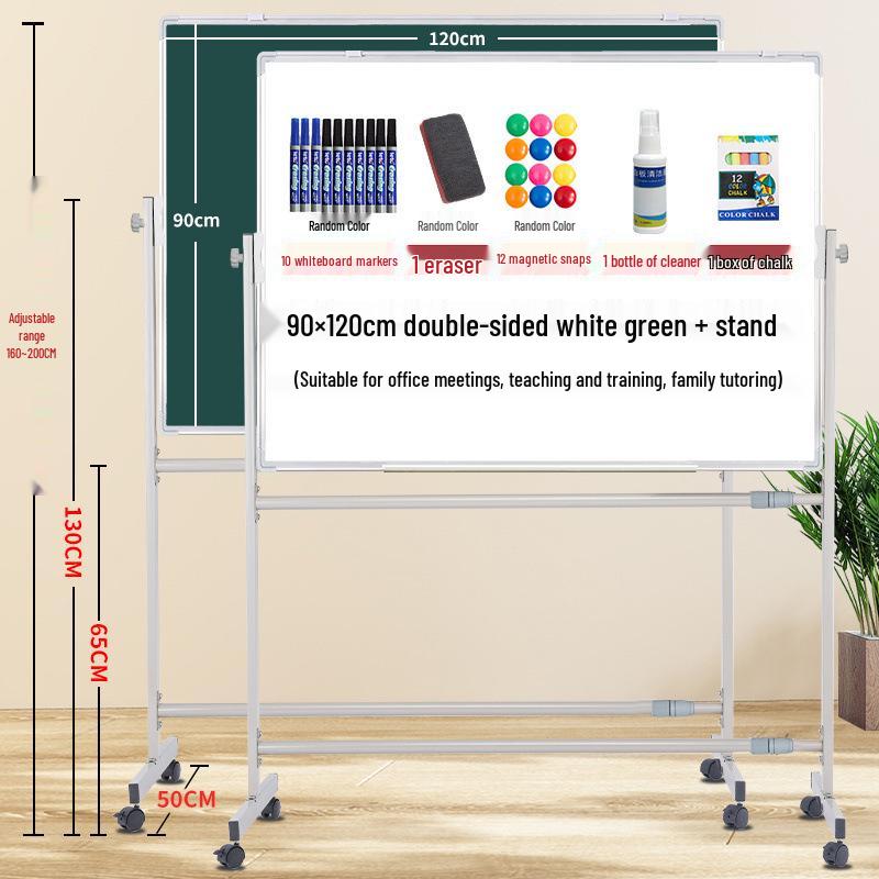 Nastavitelná tabule na stojanu pro domácí, kancelářské a třídní použití
