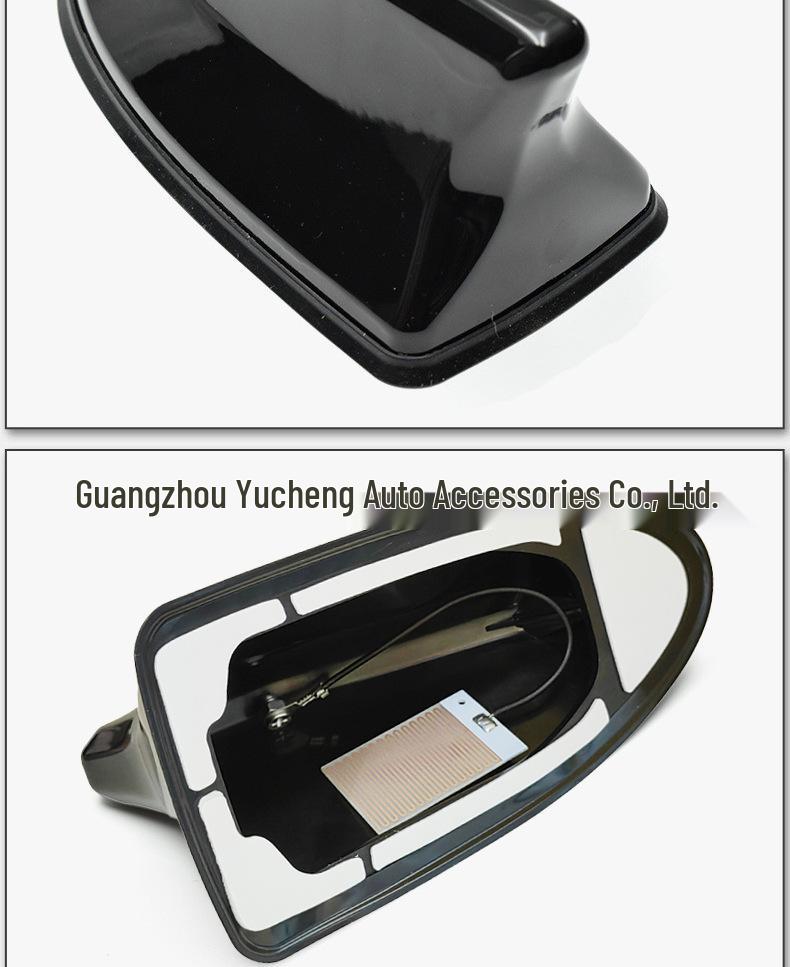 Punch-Free Shark Fin Car Antenna with Signal Enhancement for Roof Installation