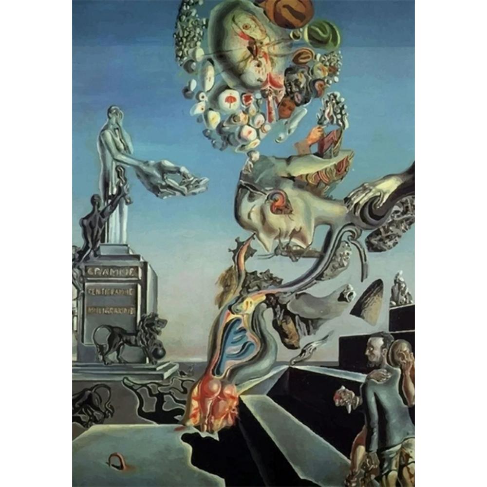 Surrealism Famous Artwork By Salvador Dali 5D DIY Art Diamond Painting Cross Stitch Pattern Pictures Mosaic Embroidery Home Deco