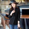 Khaki Slim Fit Casual Blazer for Women - Spring/Autumn 2026 High-End Style