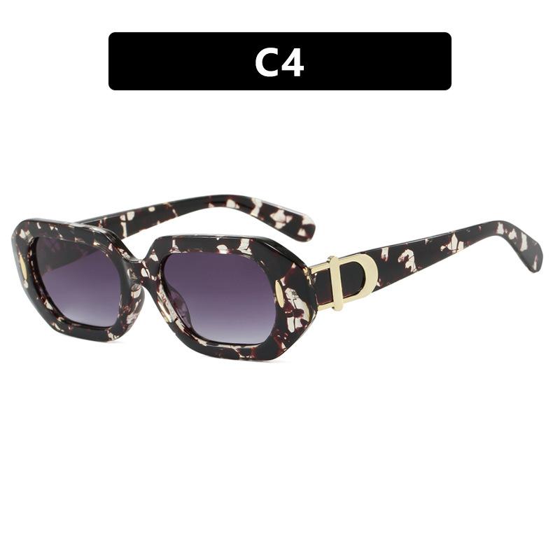 JYL Small Square Retro Sunglasses UV400 Women Street Style Daily UV Shield / 5017