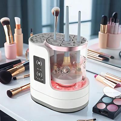 Electric Makeup Brush Cleaning Machine Beauty Tool Accessories USB Charging Makeup Brush Cleaning And Dryer Valentine's Day Gift
