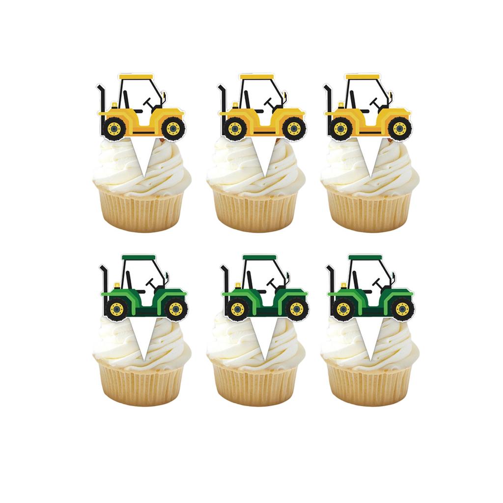 Tractor Theme Party Set Tableware Tablecloth Paper Plates Paper Cups Paper Towels Birthday Party Supplies Decoration Ranch