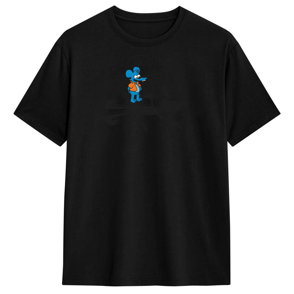 Itchy And Scratchy Tshirts Men Crazy Cotton Tees Round Collar Short Sleeve T Shirts Gift Idea Tops