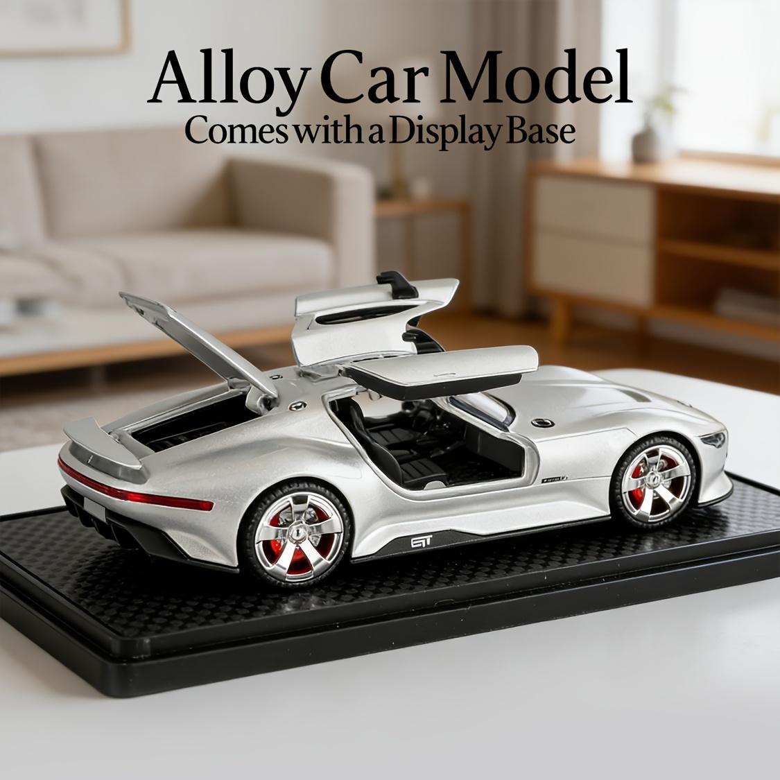 1:32 Mercedes Benz AMG Vision GT Supercar Alloy Metal Diecast Car Model Sound Light Simulation Collectibles Gift For Boyfriend