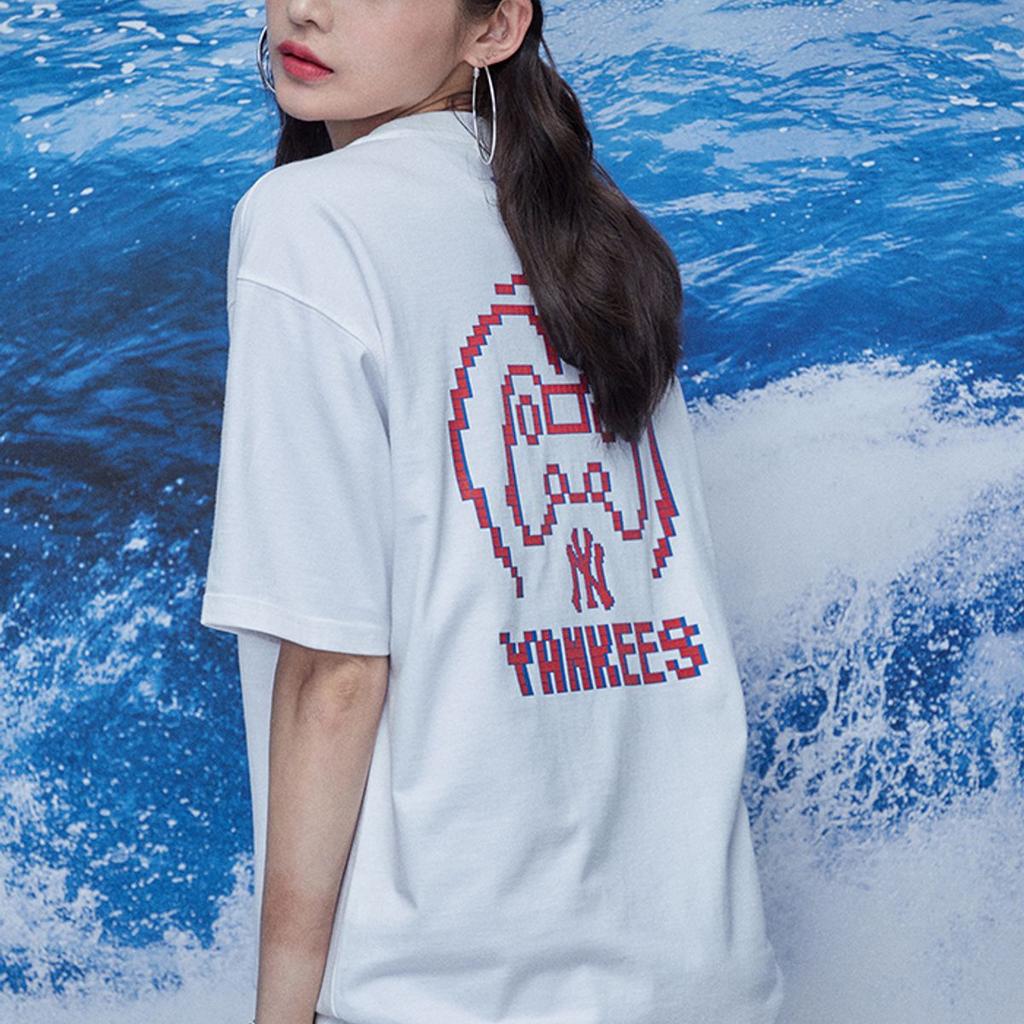 New MLB New York Yankees T Shirts Unisex White 31TSN7131-50W