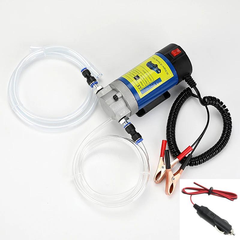 12V 24V 2L/min Small Engine Oil Changer Portable Gear Oil Pump Automobile Oil Electric Oil Well Pump Oil Refueling Pump