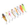 8pcs Fishing Lures Hard Bait 3D Eyes Floating Pencil Fishing Lure with Treble Hook
