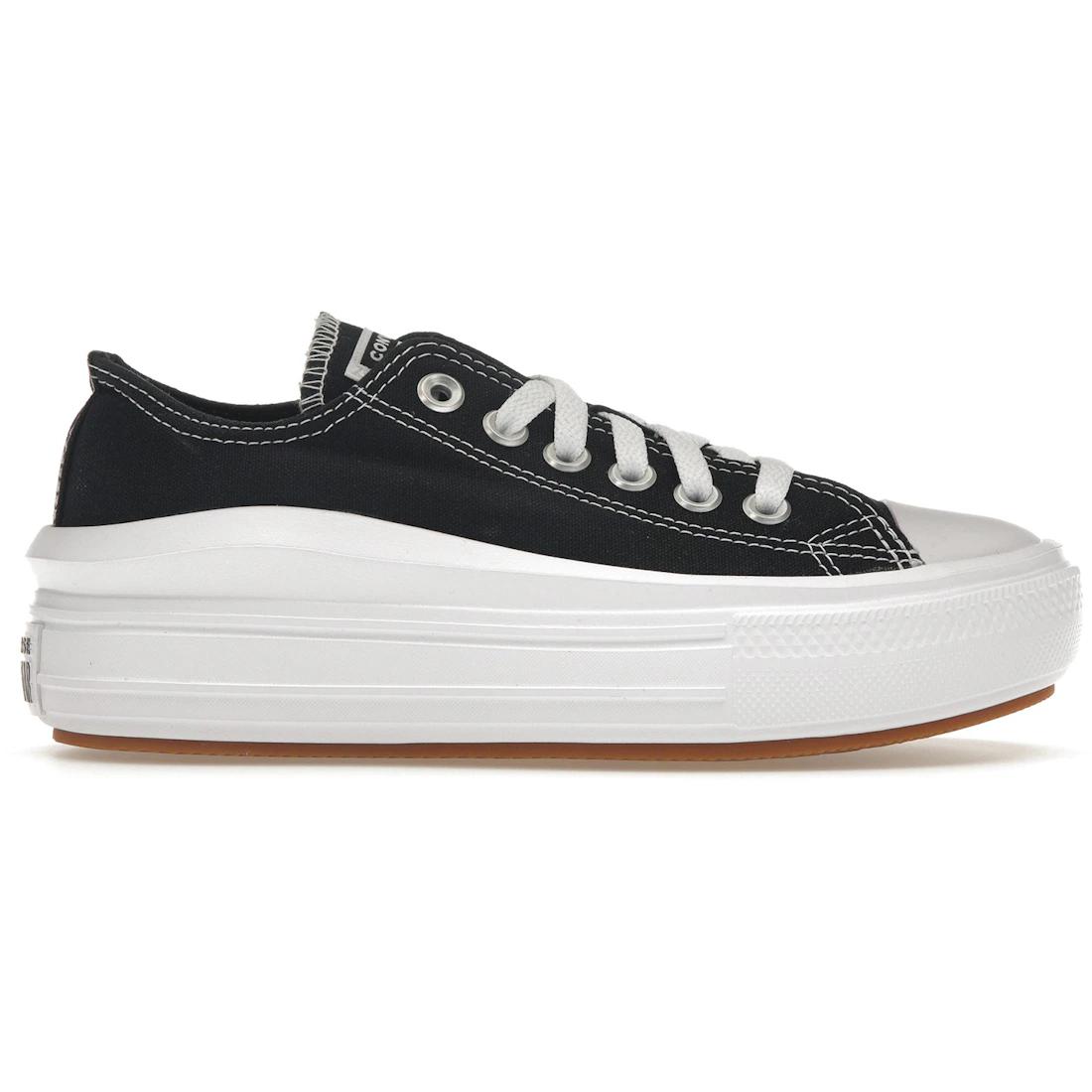 

Кеды Converse Chuck Taylor All Star Move Ox Черный Белый (Женский)(570256С) 35