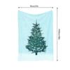 Tuniu Cute Christmas Tree Fleece Blanket Sofa Bed Room Throw Soft Warm Cozy Decorative