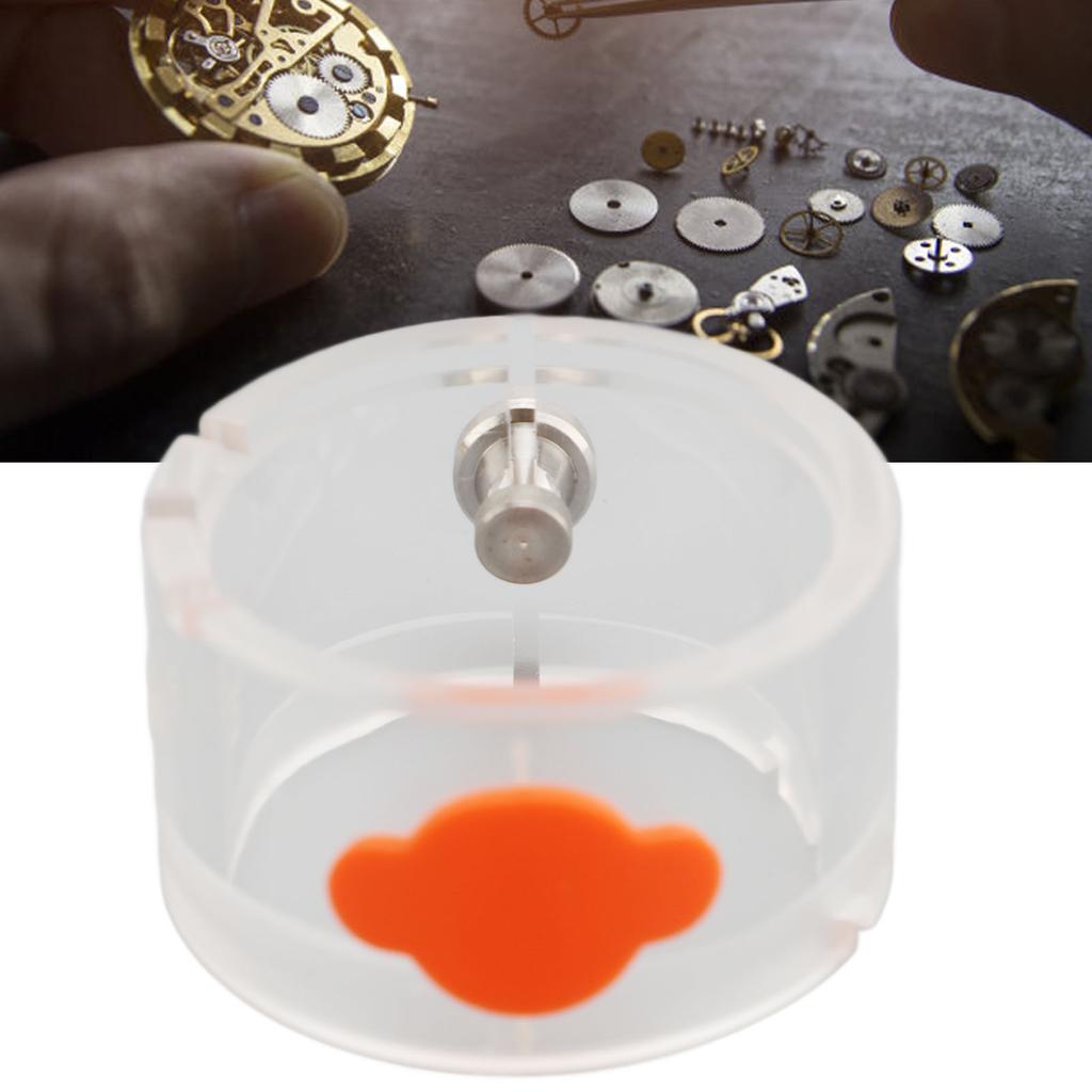 Watch Movement Holder Fixture Workstand Double Sided Watch Movement Clamp Holder for Watchmaker