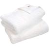 Imabari Towel Certified Bath Towel Hiorie Fluffy Ribbed Towel Made in Japan 100% Cotton Set of 2 Off White