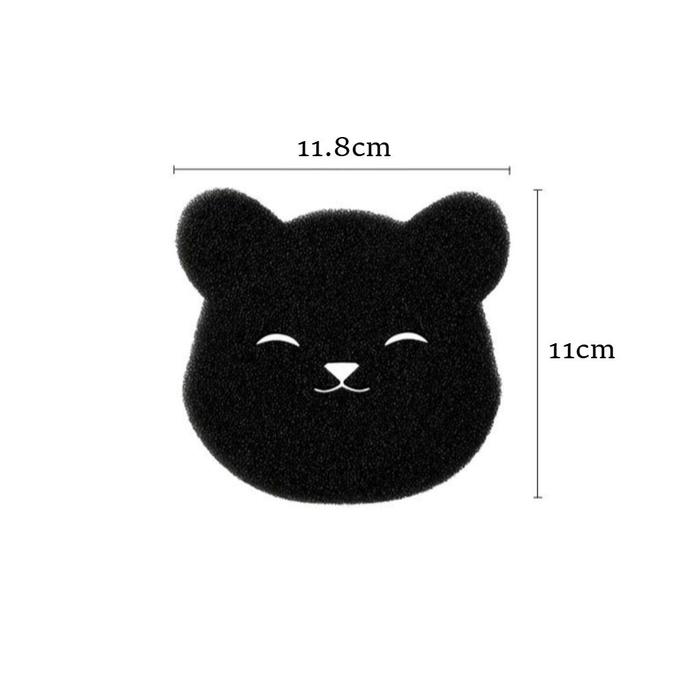 Quitapelos de Mascota Reutilizable de Tela con Forma de Oso para Lavadoras